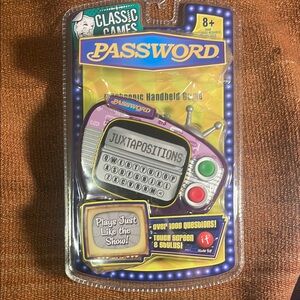 Password Electronic Handheld Game